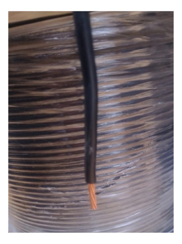 Kobrex Thw Cable Cobre 8 Awg. Rollo 10m Cubierta Negro