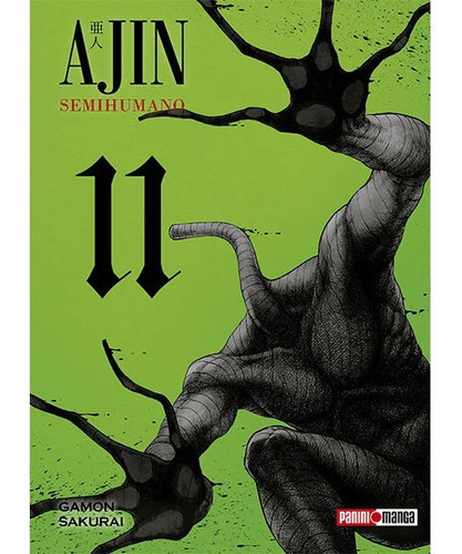 Ajin N.11, De Gamon, Sakurai., Vol. 11.0. Editorial Panini, Tapa Blanda En Español, 2021