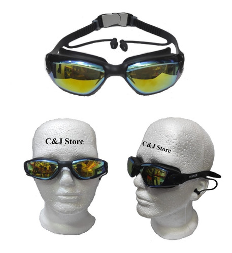 Lentes Gafas De Natación Polarizado Antiniebla Protección Uv