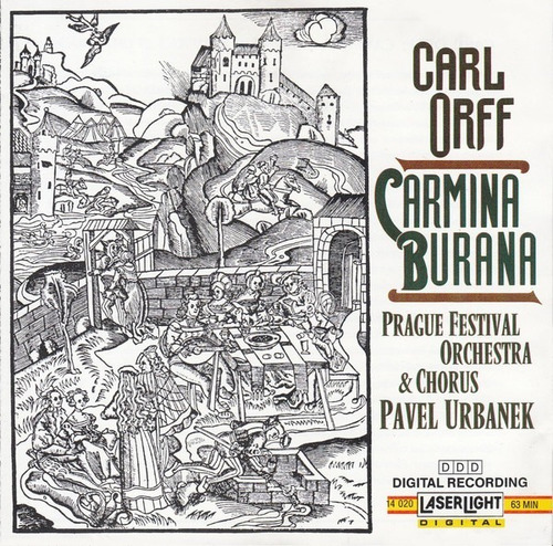 Carl Orff* Cd: Carmina Burana* Laser Digital 1991 Usa*