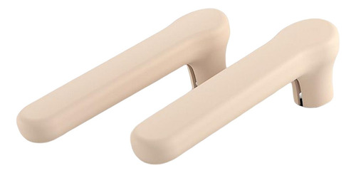 2 Cubierta Protectora De La Manija De Silicona Para La Beige