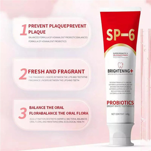 Gb Pasta De Dientes Ms Drwikey Probiotics Bright White, 120
