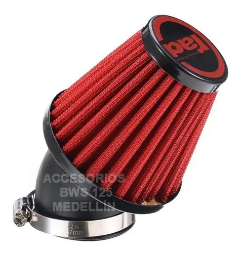 Filtro De Aire De Alto Flujo Marca Rad Universal Para Motos