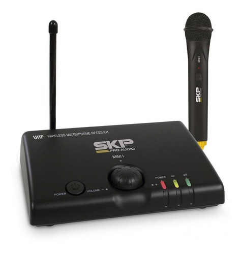 Micrófono Inalámbrico Skp Mini-1 De Mano Uhf 600-900 Mhz