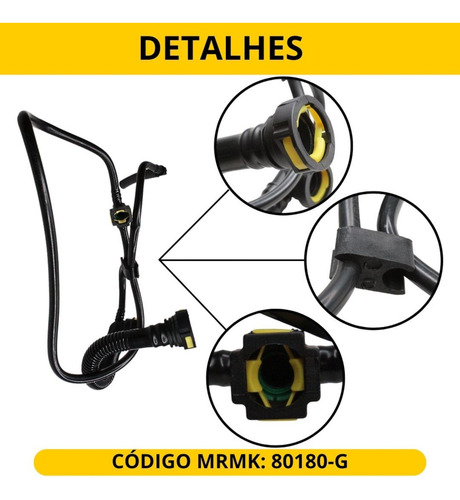 Mangueira Respiro Oleo Motor C3 1.4 8v 2003 A 2012 80180g