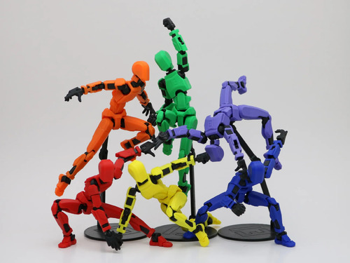 Boneco Articulado 3d Dummy 13