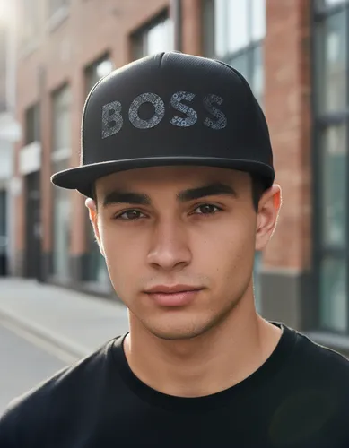 Boné Hugo Boss Cap Mirror Preto