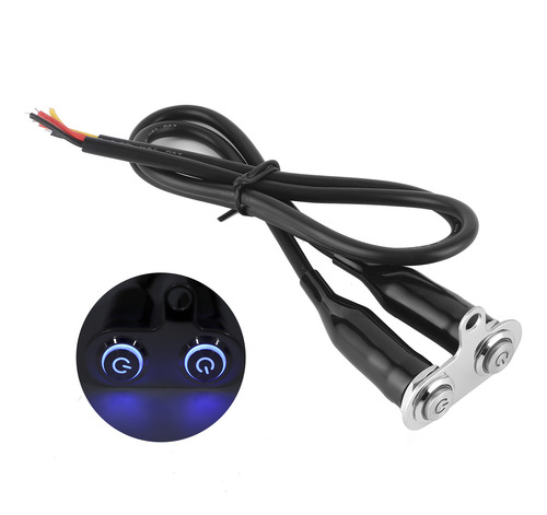 Interruptor Led De Manillar De Motocicleta Para Modificación