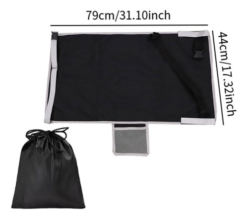 Asiento De Avión For Niños, Cama Extensible, Color Negro