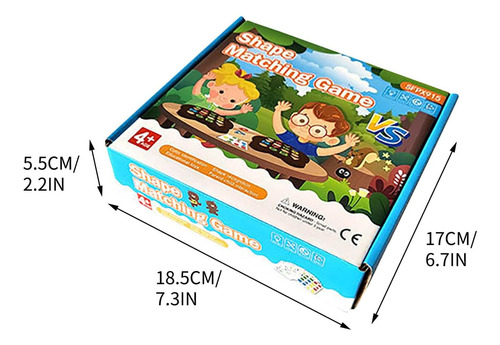 Juego De Combinación De Formas Juguete Educativo Sensorial D