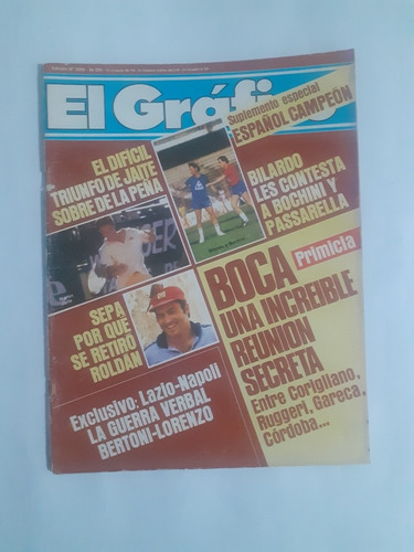 El Gráfico 3393 Instituto 2 River 2, Inolvidable Juan Galvez