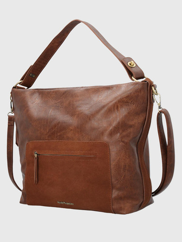 Carteras Hush Puppies I25of Laryn Hobo Brown Para Dama