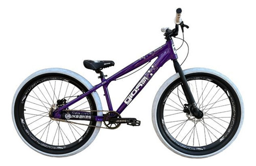 Bicicleta Gios Frx-evo Roxa/branca 26 Single Wheeling/grau