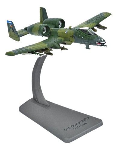 Modelo De Avión A10 1/144 Con Base De Exhibición, Adorno