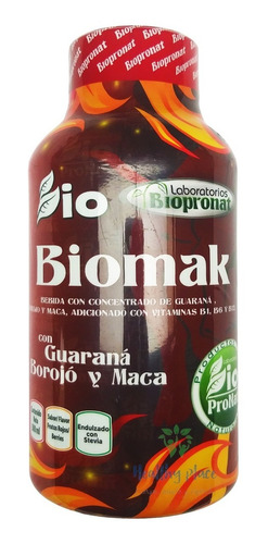 Energizante Natural 500 Ml Bio - L a $1