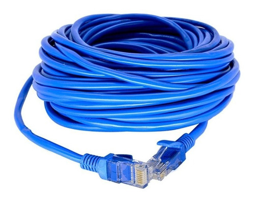 Cable De Red Utp Patchcord Cat 5e 25 Metros Certificado