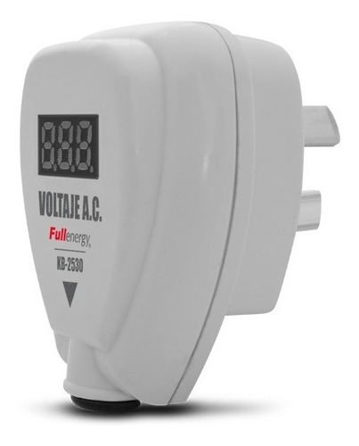 Imagen 1 de 10 de Monitor De Tensión Voltímetro Para Tomacorriente 220v Full