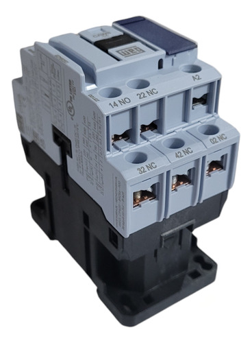 Contator Auxiliar Weg Cawb14-00d23 10a 1na+4nf 220v 50/60hz
