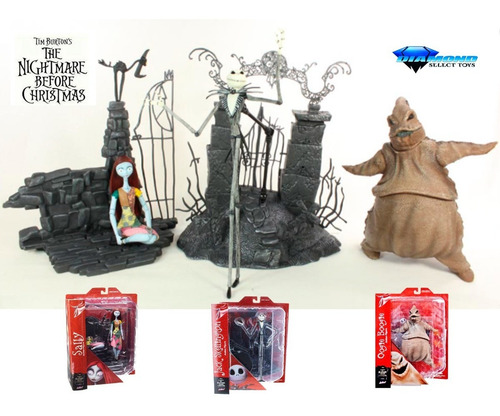 Jack Skellington Sally & Oogie Boogie (Usado)