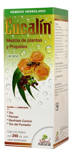 Jarabe Eucalín Aux. Resfriado Común C/240 Ml Salud Natural