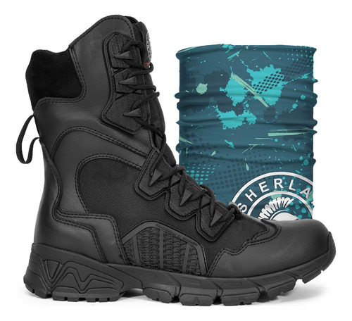 Bota Militar Masherland® Velocitor + Cuello Protector