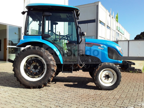 Trator Ls R60c 4x4 Redutor E Cabine Original-ano 2016