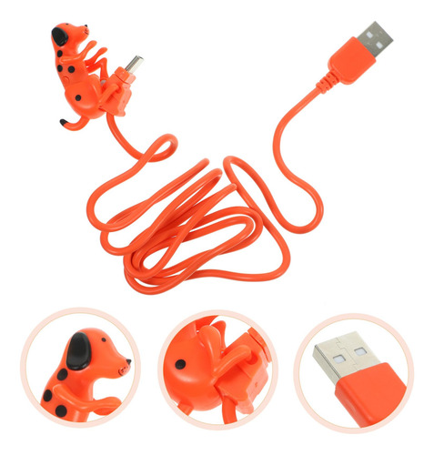 Cable De Datos Para Perros Rebeldes Cargador Portatil