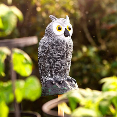 Hh Búhos De Jardín Dispositivos For Asustar Pájaros
