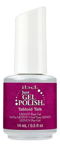 Esmalte de uñas color IBD Just Get Polish de 14mL - Pack de 4 unidades color Tabloid talk
