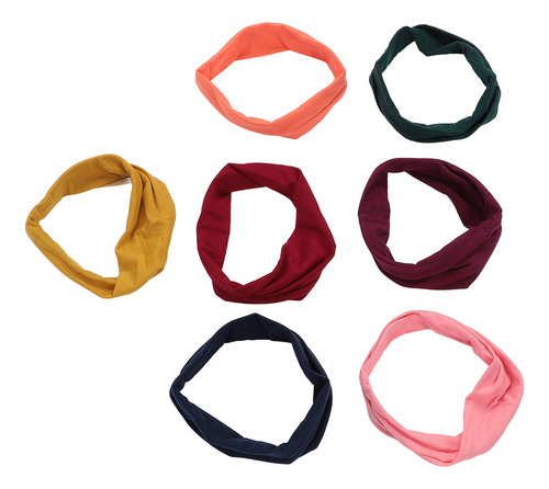 Diademas Para Ejercicio, 7 Unidades, Unisex, Deportivas Y Co