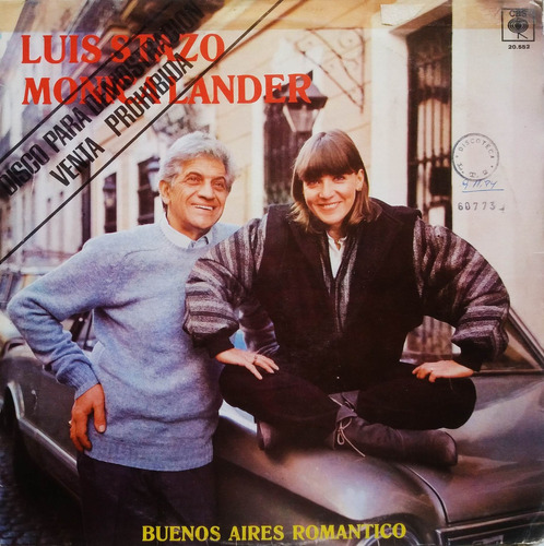 Luis Stazo / Monica Lander - Buenos Aires Romantico Lp