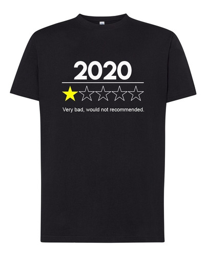 Camiseta Estampada 2020 Pésimo Servicio