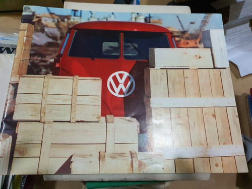 Catalago Combi Y Pick Up Volkswagen Original Desplegable