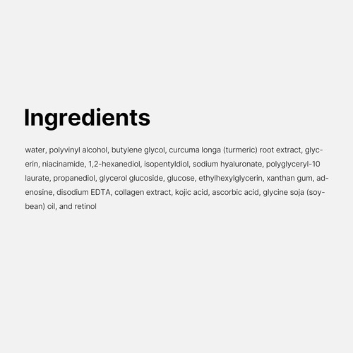 Mascarilla Exfoliante Nocturna Con Ácido Kójico Y Cúrcuma Me