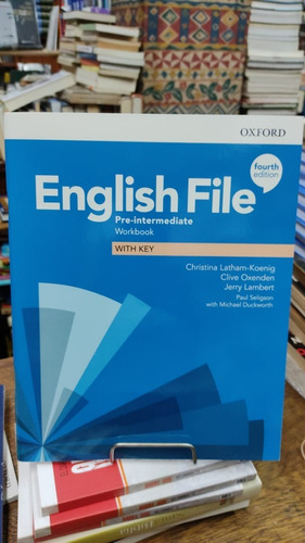 English File Pre-intermediate Workbook Fourth Edition
