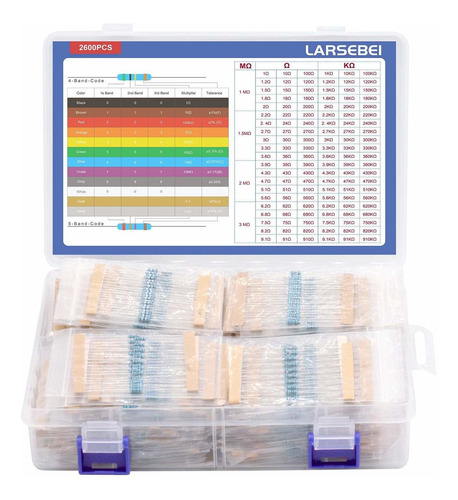 Larsebei Kit Resistencia Unidad Valor Ft Surtido Caja Para