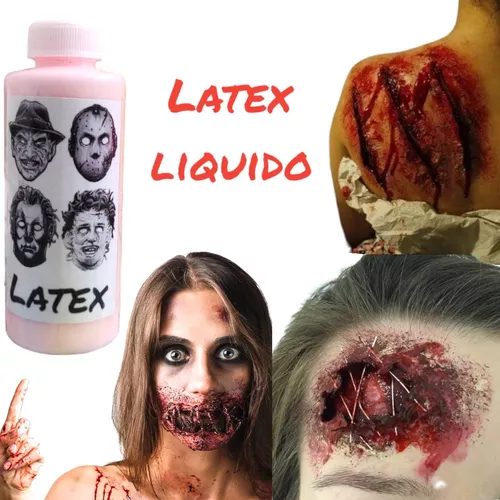 Latex Liquido Para Maquillaje De Terror (herida Y Cicatriz)