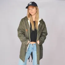 Comprar Customs Ba Camperas Mujer Parka Corderito Campera Invierno C