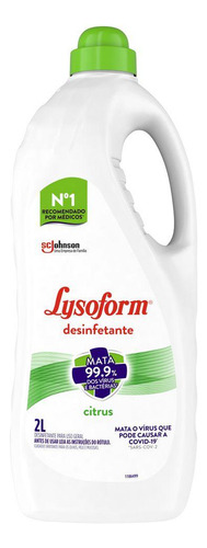 Desinfetante Líquido Lysoform Citrus 2l