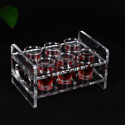 Soporte Para Vaso De Chupito De Acrílico Transparente I Con