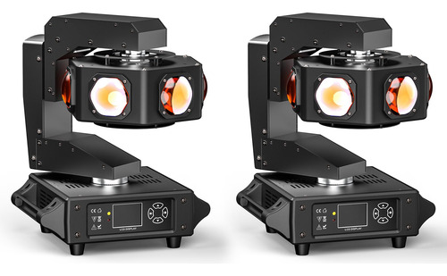 Luz De Cabeza Móvil 6 X 40 W Rgbw Iluminación De Escenario