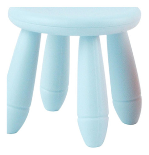 1:12 Casa De Muñecas Muebles En Miniatura Silla Azul Claro