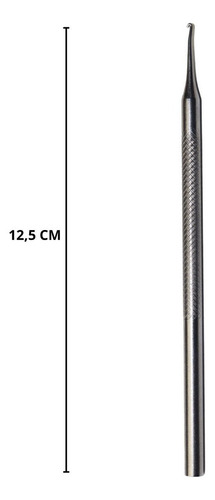 Agulha Inox Para Touca De Mechas E Reflexo Profissional 12cm