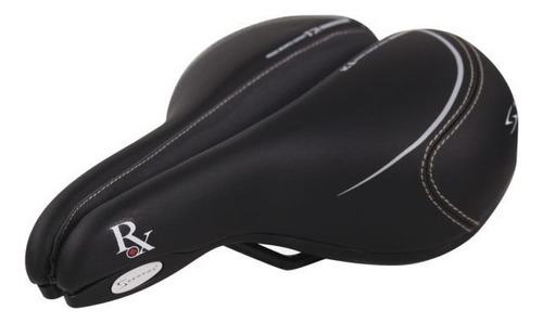 Asiento P/bici Serfas Rx922v Mtb / Cicloturimos Mujer Ancho 175 Mm Color Negro Largo 235 Mm