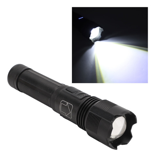 Linterna De Exterior Recargable Por Usb Superbrillante Y Pot