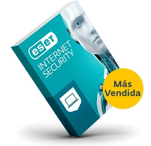 Imagen 1 de 3 de El Mejor Antivirus Eset Internet Security Original 1pc 3años