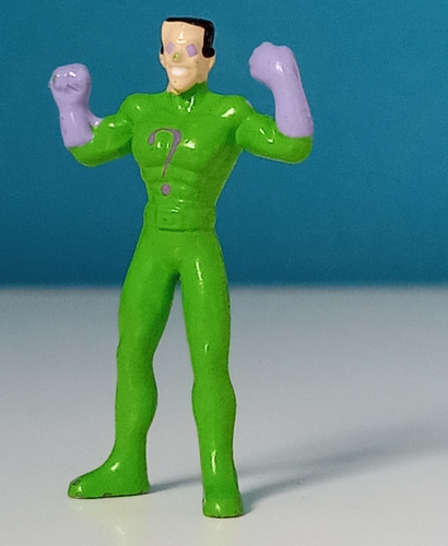 Muñeco El Acertijo /riddler Miniatura (batman) Jack Sorpresa (Usado)