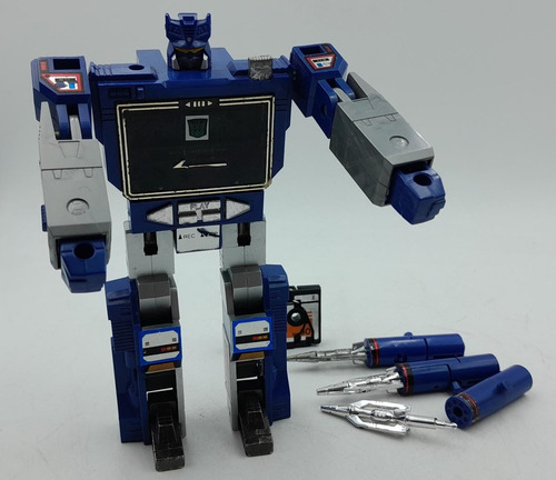 Transformers Soundwave G1 Cassette Buzzsaw Hasbro Trujillo S (Usado)