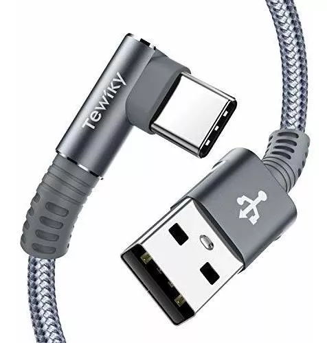 Paquete de 2 cables de carga rápida USB tipo C de 10 pies, cable USB A a USB  C