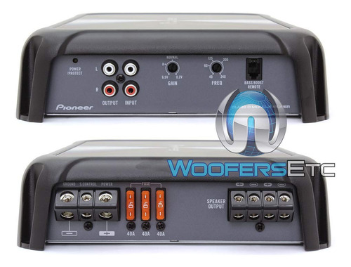 Amplificador Pioneer Gm-d9701 Mono Clase D 2400 W Rms